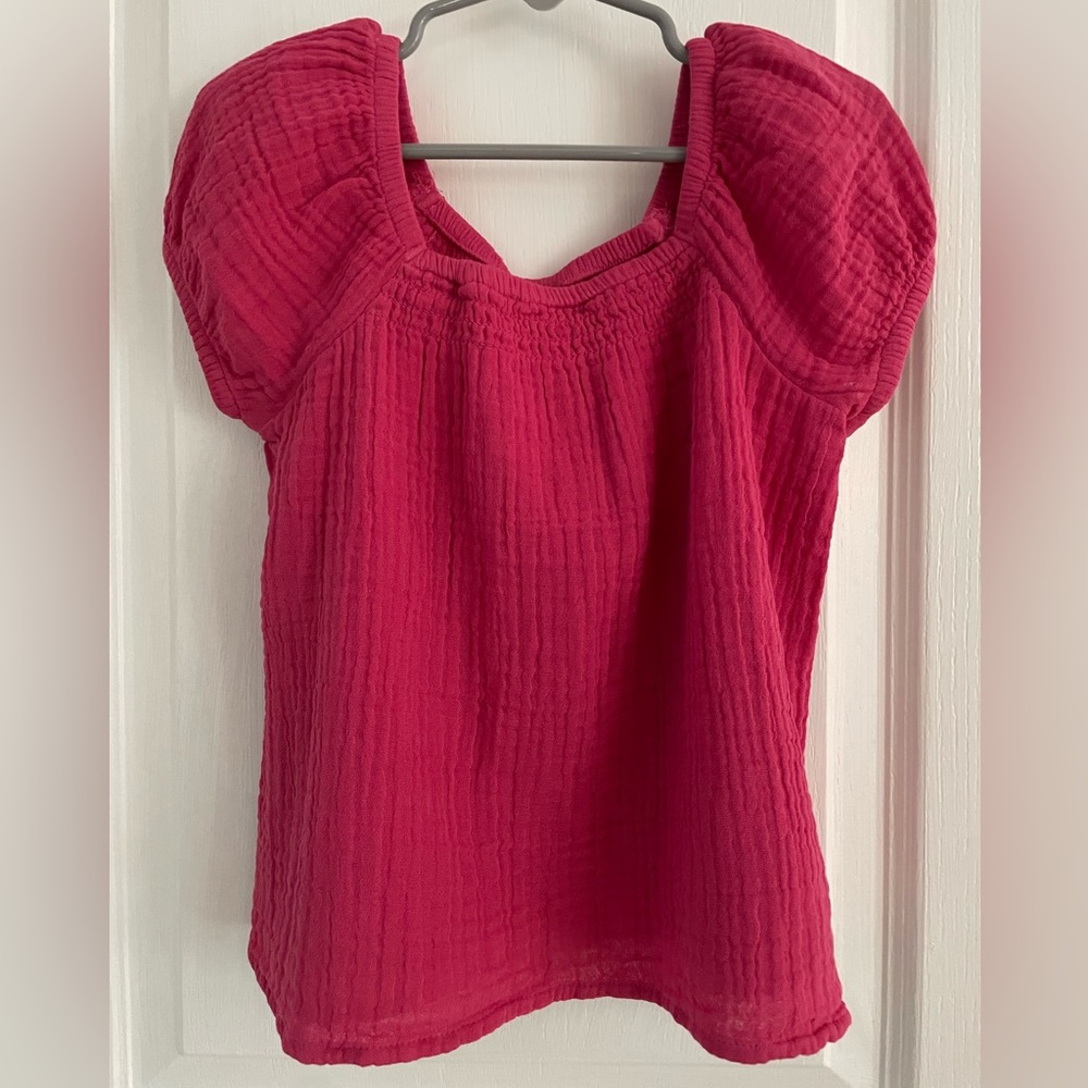 5 for $10🟢 Jumping Bean Pink Cotton Lined Top. Size 4T. NWOT, Never Worn.